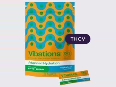 Vibations Tropical Punch | 1:1 (THC:THCV) Drink Mix | 5mg | 10pk ...